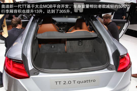 实拍新一代奥迪TT/TTS　大众MQB平台打造