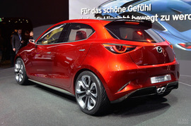 马自达Hazumi概念车日内瓦车展实拍