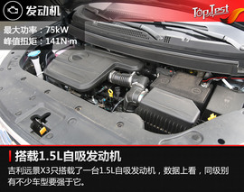 2017款吉利远景X3试驾