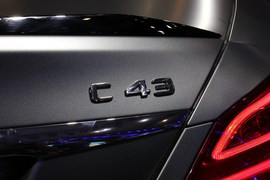 奔驰C43成都车展实拍
