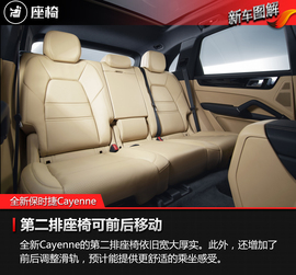 全新保时捷Cayenne官图解析