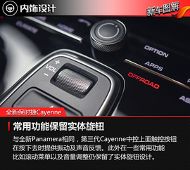 全新保时捷Cayenne官图解析