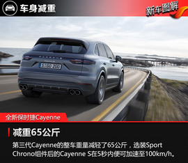 全新保时捷Cayenne官图解析