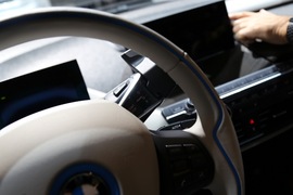 宝马i3s法兰克福车展实拍