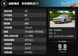 2017款东风雪铁龙C5评测