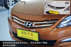 2014款现代瑞纳两厢到店图解