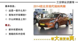 2014款现代瑞纳两厢到店图解