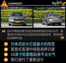 2018款一汽斯柯达明锐230TSI评测