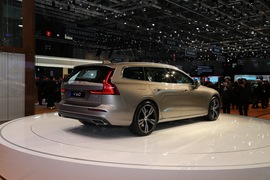   沃尔沃V60 日内瓦车展实拍