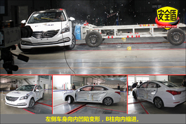 2014款名图2.0L自动旗舰型碰撞试验图解