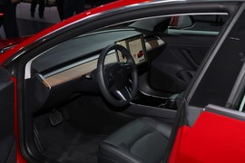   特斯拉Model 3北京车展实拍