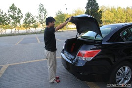 2009款本田雅阁试驾