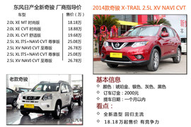 2014款奇骏南通到店实拍