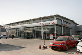 2009款本田思域混合动力到店实拍