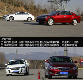 网友试车：新君威GS对比新锐志