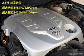 2009款丰田锐志2.5V试驾图解