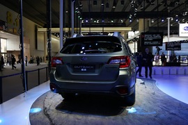 斯巴鲁傲虎特装版广州车展实拍