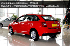 实拍上海大众斯柯达昕动1.4TSI