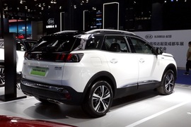   标致4008 PHEV 成都车展实拍