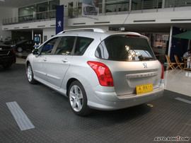 2009款标致308SW到店实拍