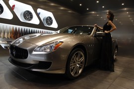 玛莎拉蒂总裁杰尼亚特别版北京车展实拍