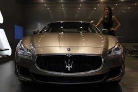 玛莎拉蒂总裁杰尼亚特别版北京车展实拍