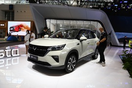 五菱星辰天津车展实拍