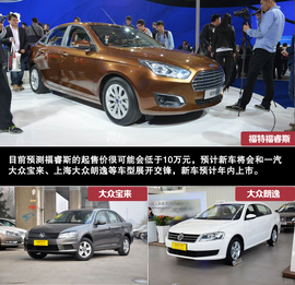 2014款长安福特福睿斯北京车展实拍图解