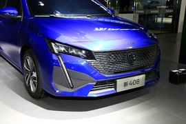   标致新408 成都车展实拍