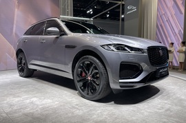   捷豹F-PACE 成都车展实拍
