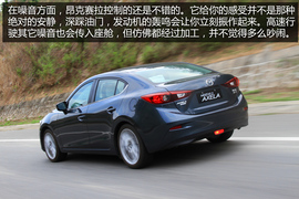 外出试驾全新马自达3昂克赛拉