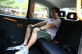 2009款上海英伦TX4试驾