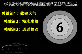 军队公务用车改革!政府采购自主车型盘点