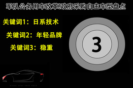 军队公务用车改革!政府采购自主车型盘点