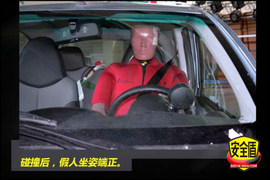 比亚迪F0现场碰撞试验报道