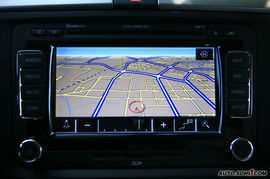 2009款上海大众斯柯达昊锐导航评测