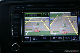 2009款上海大众斯柯达昊锐导航评测