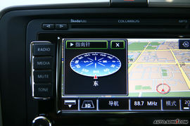 2009款上海大众斯柯达昊锐导航评测