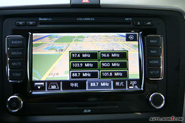 2009款上海大众斯柯达昊锐导航评测