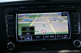 2009款上海大众斯柯达昊锐导航评测