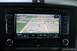 2009款上海大众斯柯达昊锐导航评测