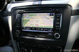 2009款上海大众斯柯达昊锐导航评测