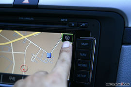 2009款上海大众斯柯达昊锐导航评测