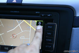 2009款上海大众斯柯达昊锐导航评测