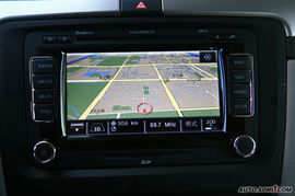 2009款上海大众斯柯达昊锐导航评测