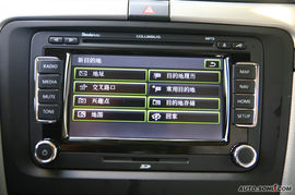 2009款上海大众斯柯达昊锐导航评测