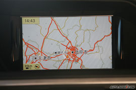 2009款奔驰E300导航评测