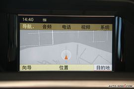 2009款奔驰E300导航评测