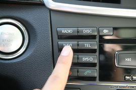 2009款奔驰E300导航评测