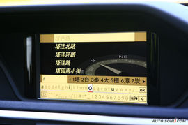 2009款奔驰E300导航评测